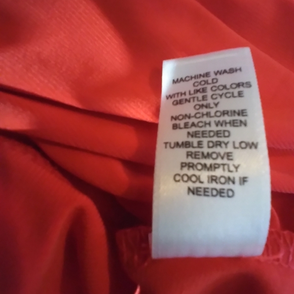 Est1946 Elegant Red Sleeveless Dress Size Large Sexy Date Night Party - Picture 4 of 8